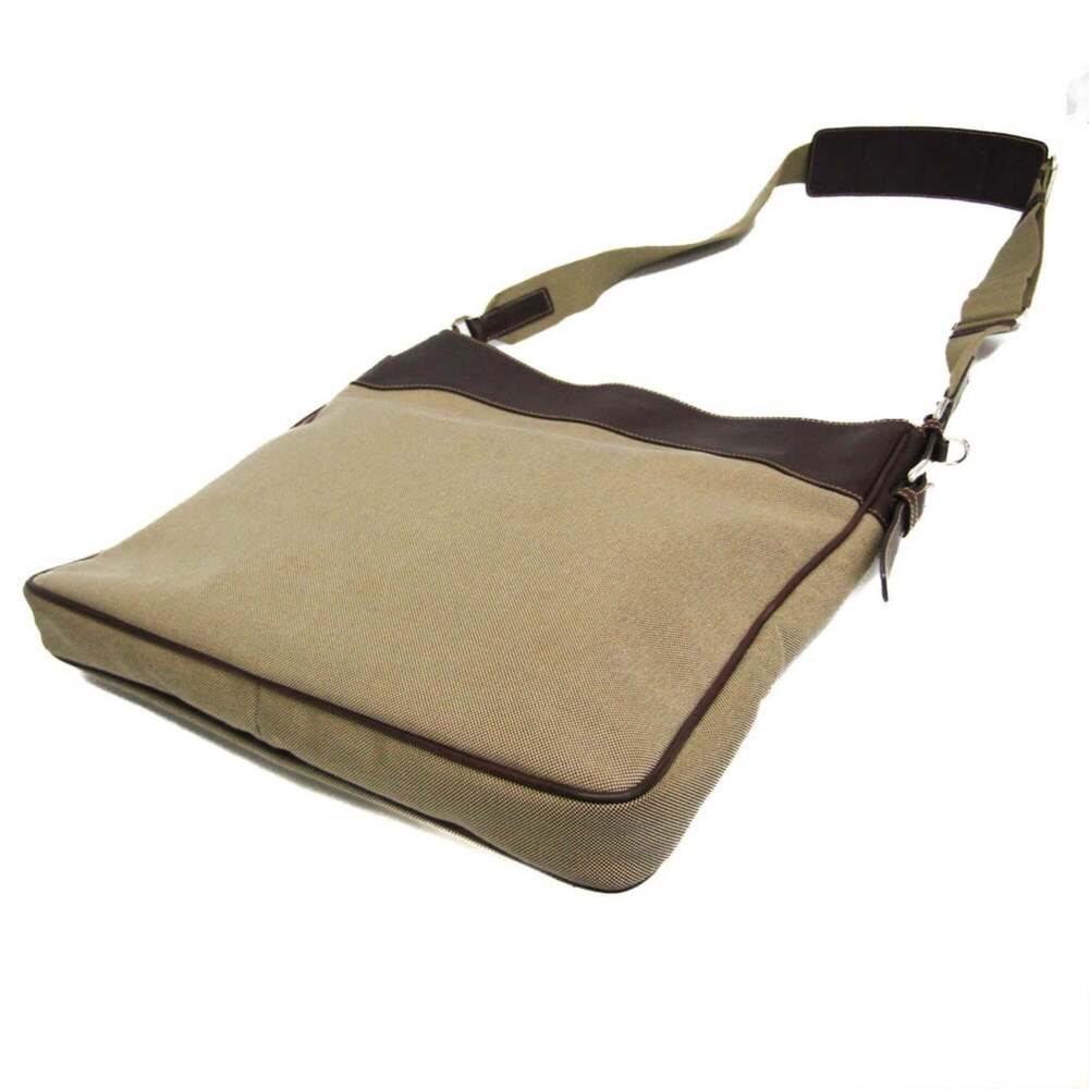 PRADA Brown Leather Shoulder Bag - Picture 2 of 12